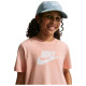 Nike Παιδική κοντομάνικη μπλούζα Sportswear Futura Cropped T-Shirt